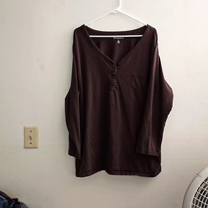 3X (30/32) Roaman's Long Sleeve Shirt